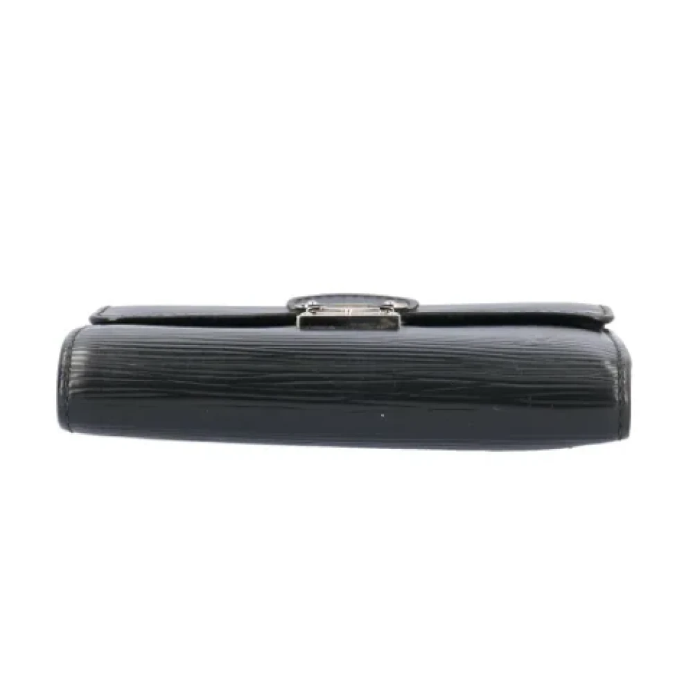 Louis Vuitton Vintage Pre-owned Leather wallets Black Heren