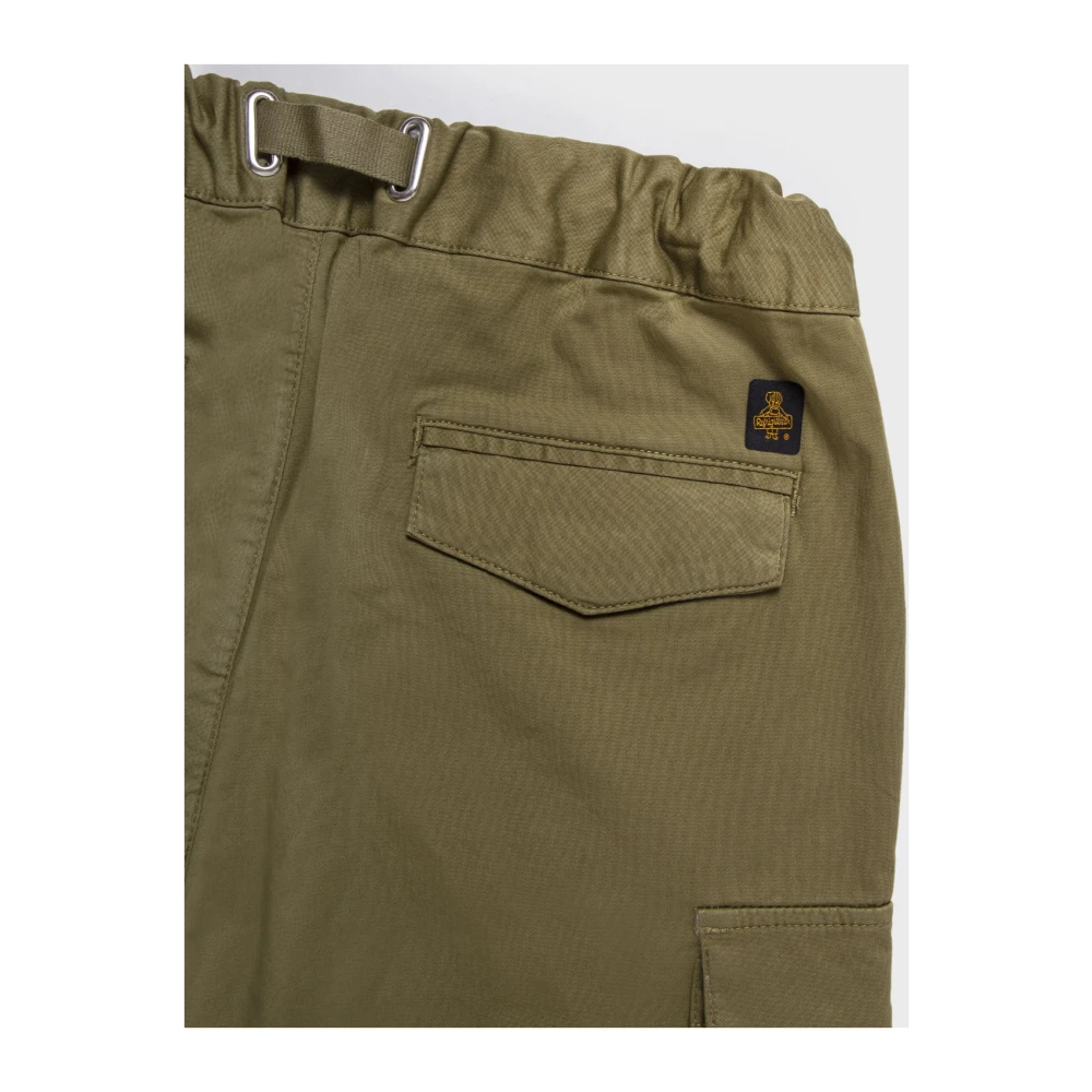 RefrigiWear Stijlvolle Bermuda Shorts voor Mannen Green Heren