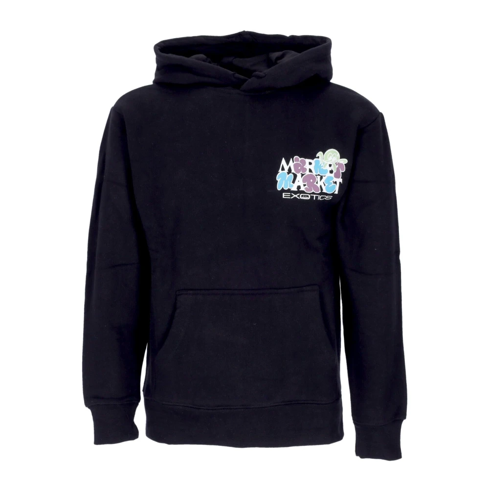 Market Exotische Auto Zwarte Hoodie Black Heren