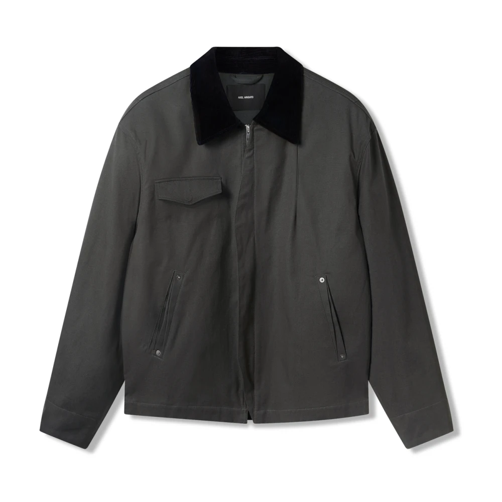 Axel Arigato Dallas Chore Jacket Gray Heren