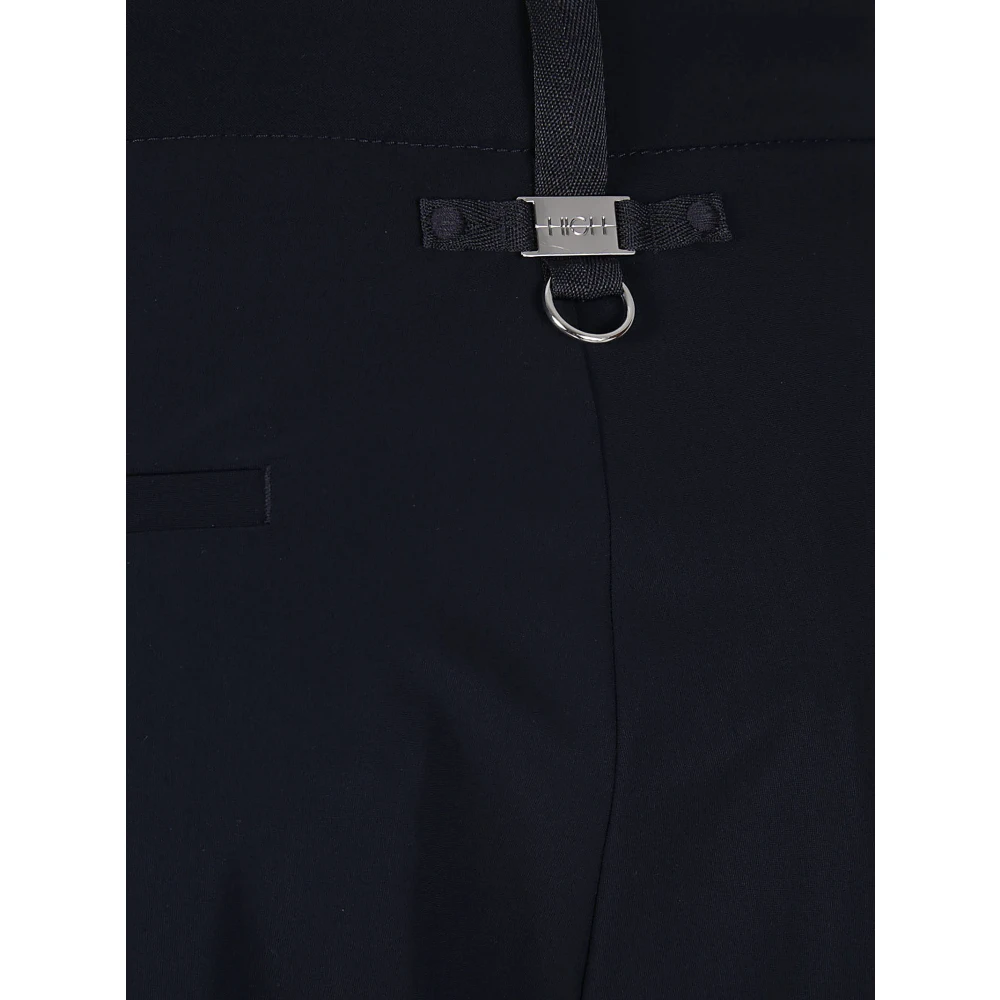 High Broek Blauw Blue Dames