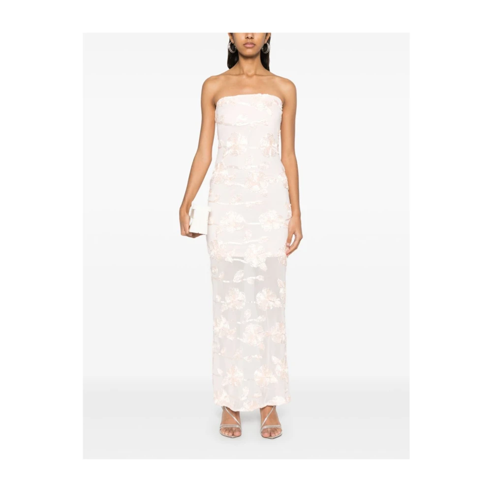 Rotate Birger Christensen Elegante Rosa Jurk voor Vrouwen Pink Dames