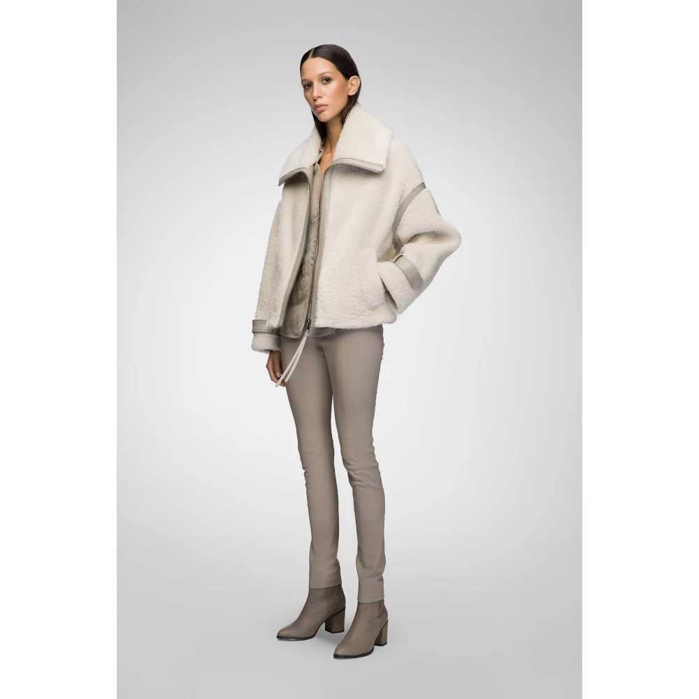 VSP Ayla Niobe Shearling Jas Gray Dames