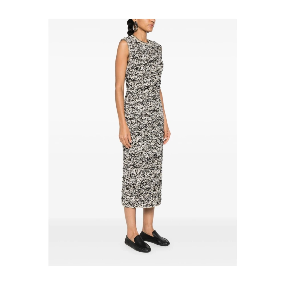 Fabiana Filippi Elegante Zijden Jurk voor Vrouwen Gray Dames