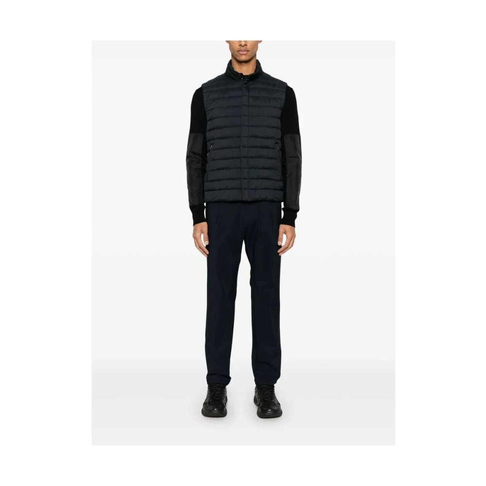 Herno Oxford Broek met Elastische Tailleband Blue Heren
