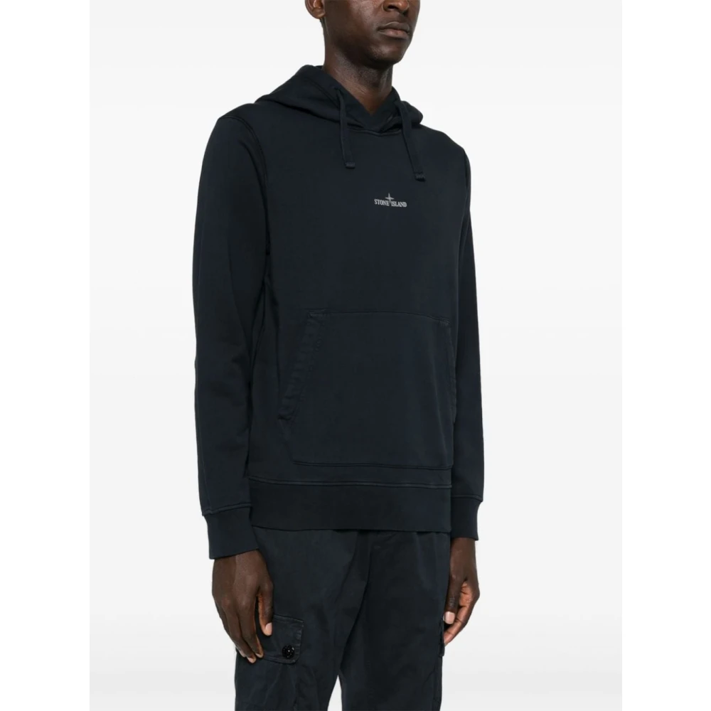 Stone Island Blauwe Sweater Collectie Blue Heren