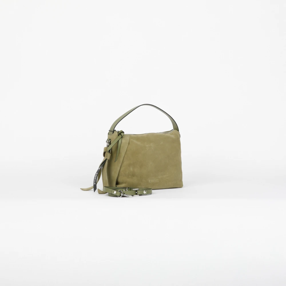 Rebelle Kleine suède tas Green Dames