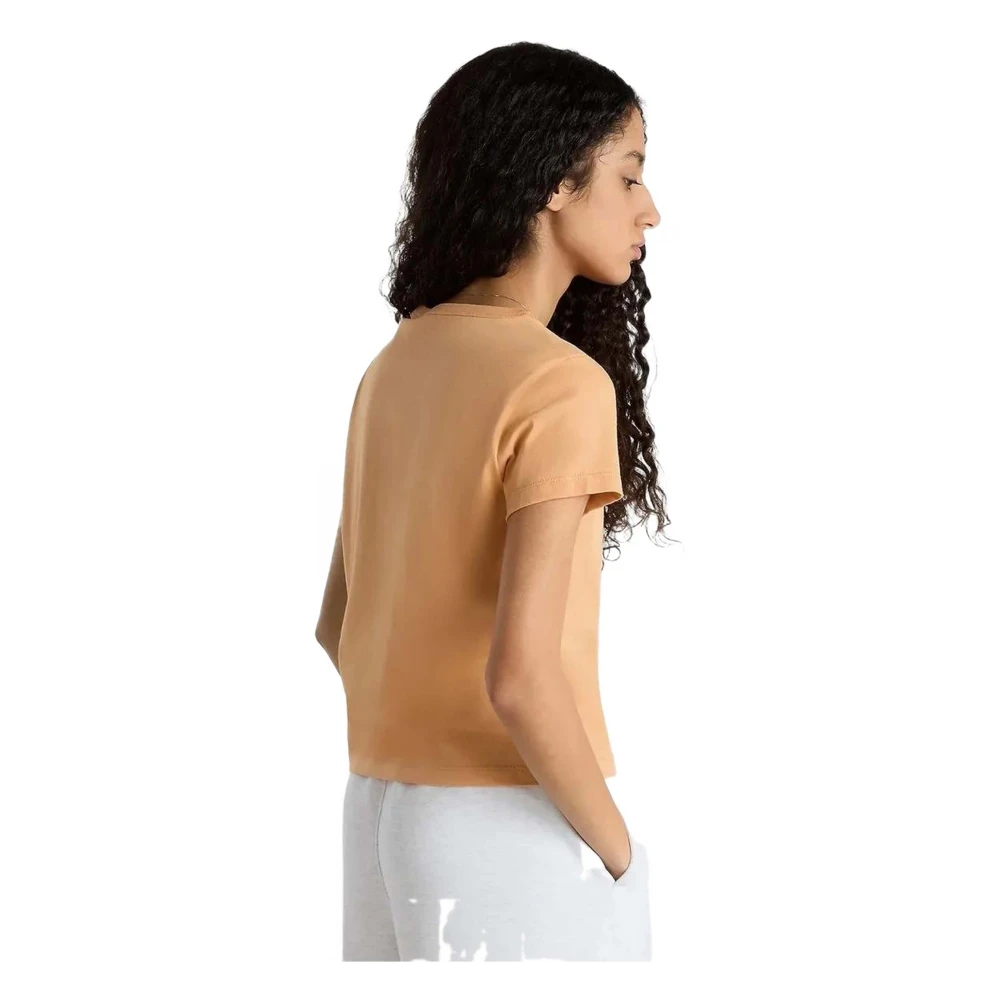 Vans Basis Mini T-shirt Orange Dames