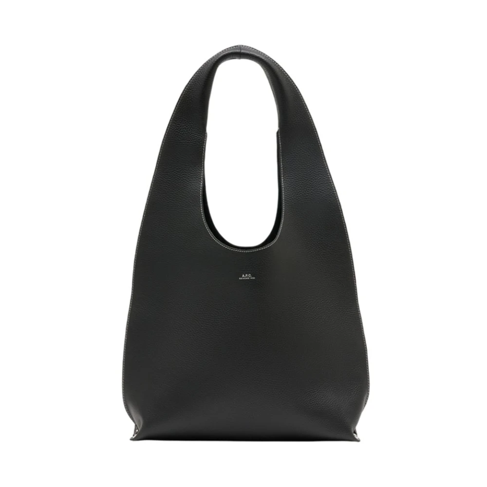 A.p.c. Women's Black Le Neige Clou Shopper Bag - Handbags - One Size - Bags