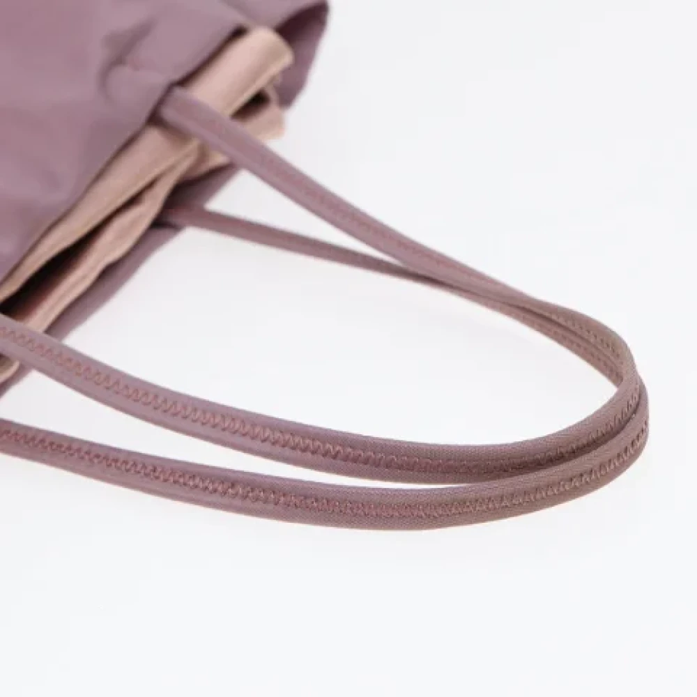 Prada Vintage Pre-owned Fabric prada-bags Purple Dames