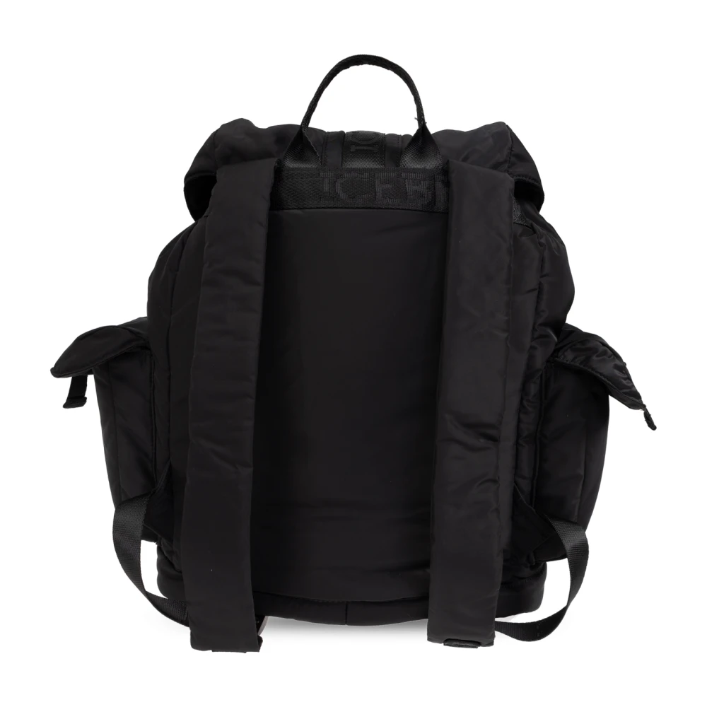 Iceberg Rugzak met logo Black Heren