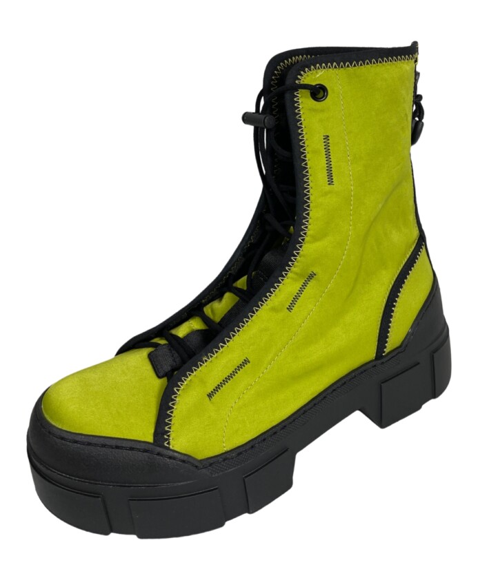 bottines-vertes-a-lacets