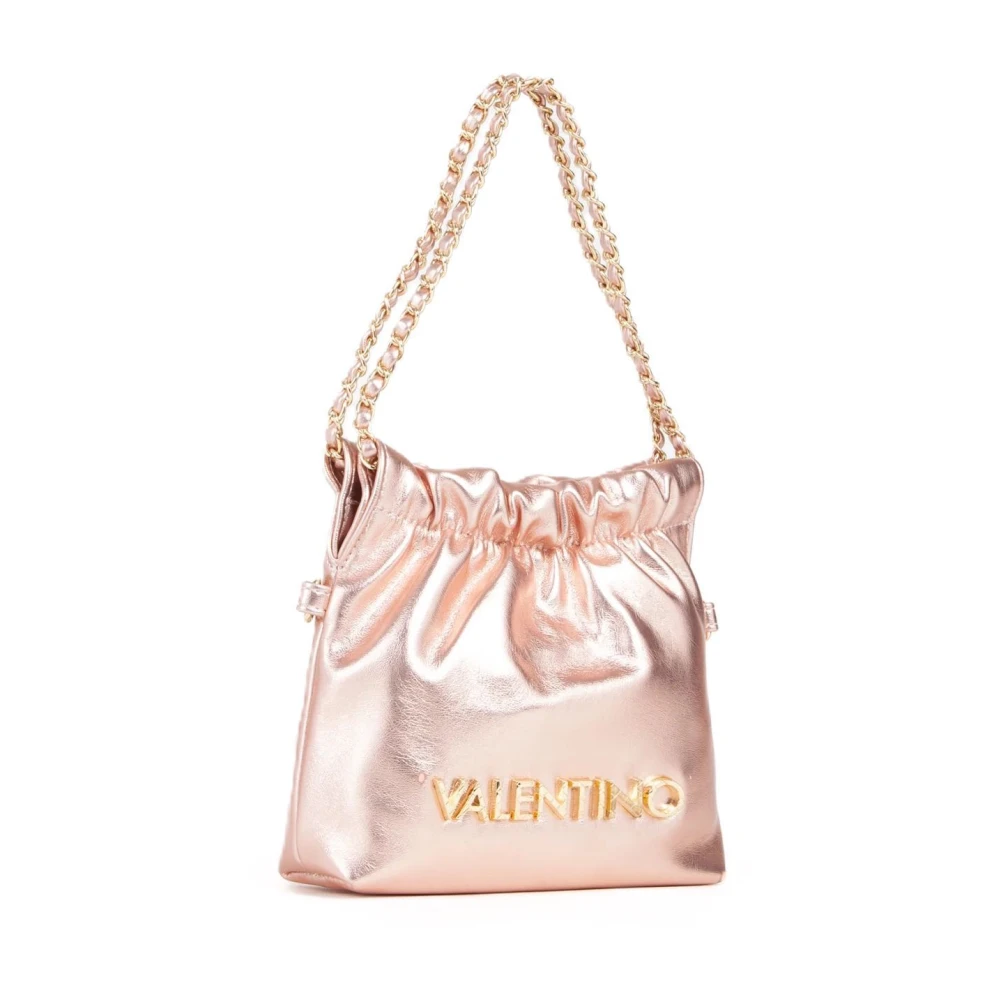 Valentino by Mario Valentino Metallic Roze Schoudertas Pacha Pink Dames