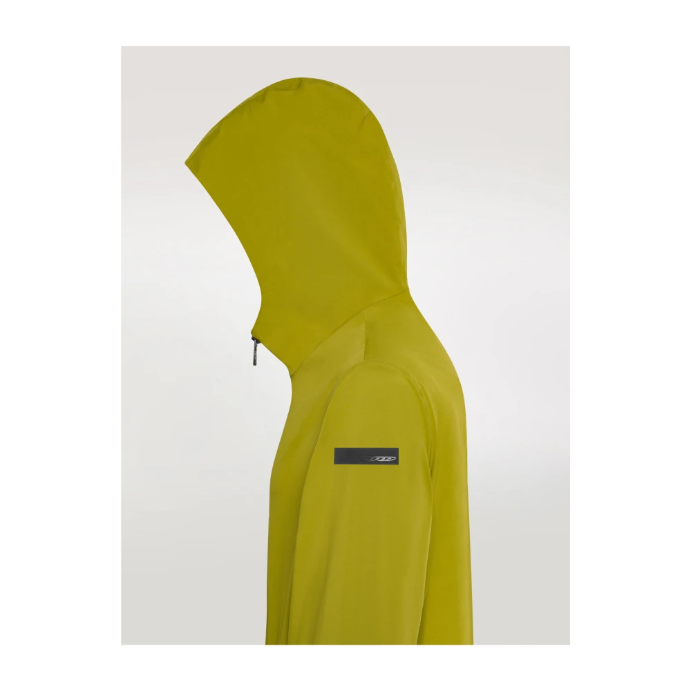 RRD Summer Urban Zip Hood Fleece Sweatshirt Green Heren