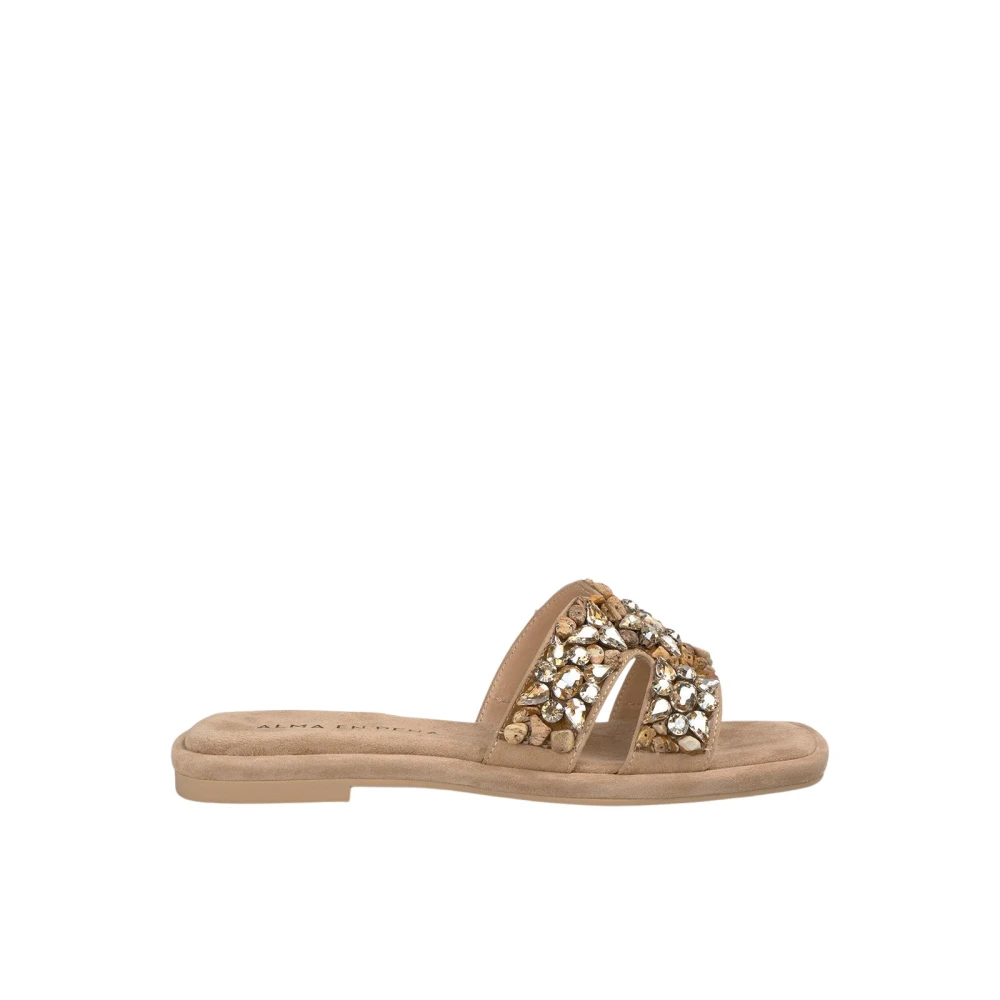 Shoes > Flip Flops & Sliders > Sliders - - Alma EN Pena - Modalova