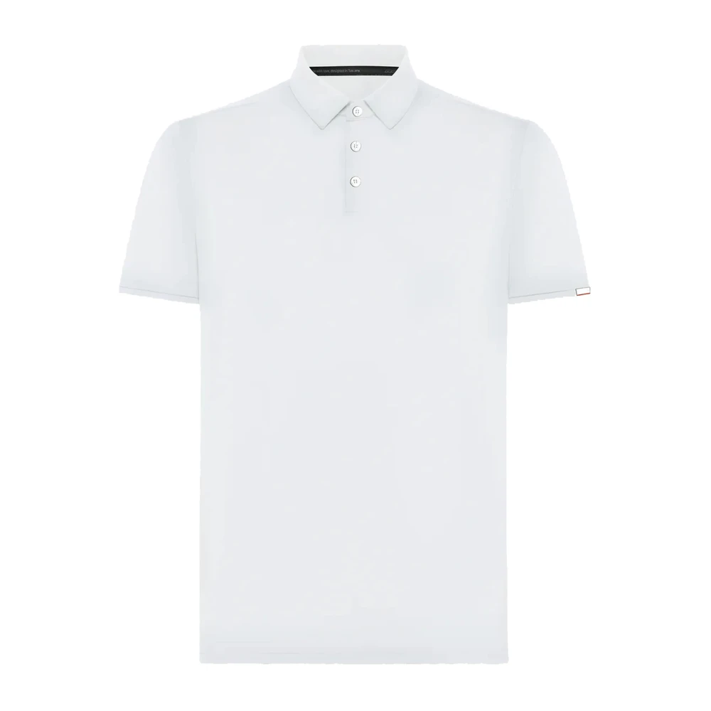 Rrd Men's White Polo Shirts, M, Oxford Logo Polo