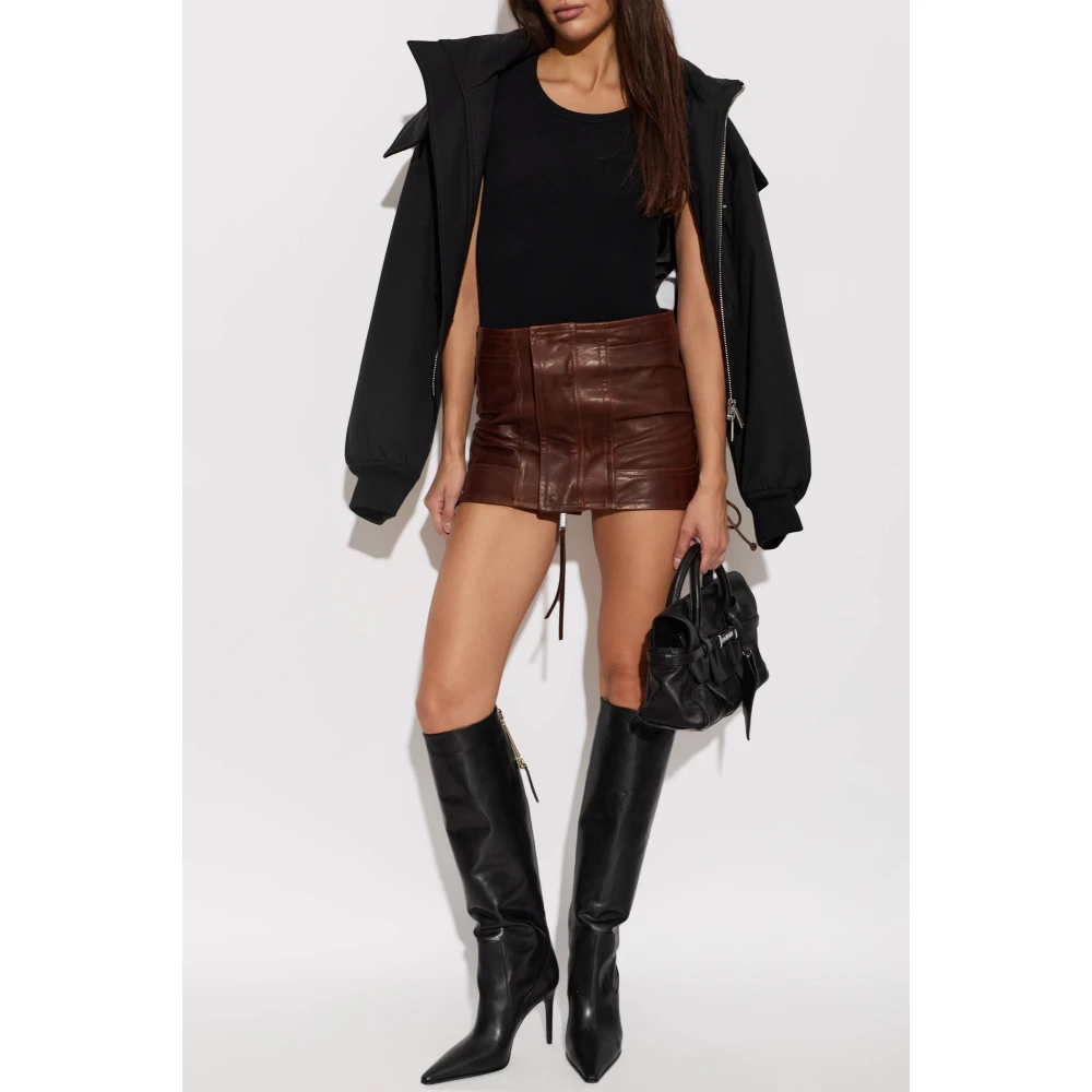 Dsquared2 Lederen Laarzen met Hak