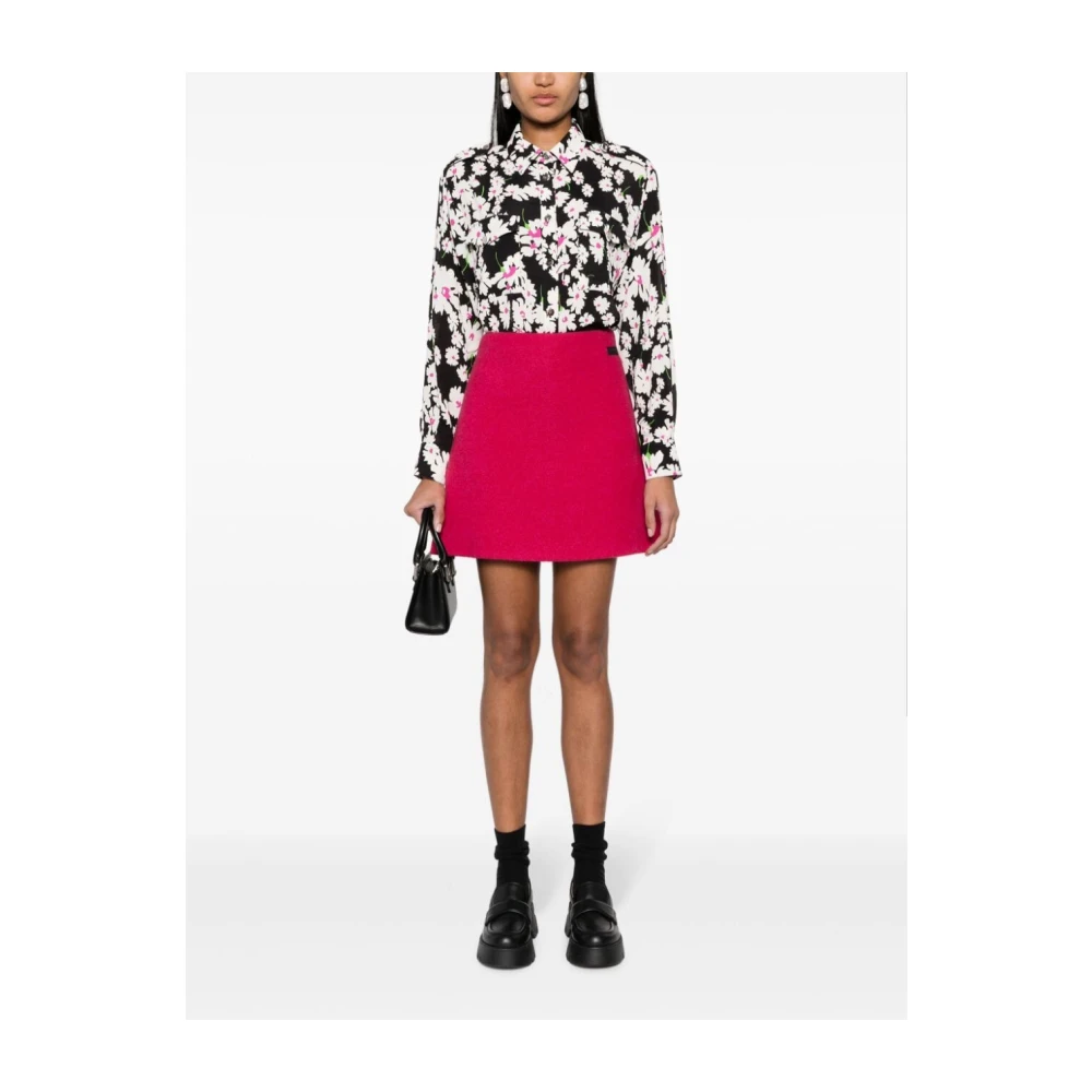 Msgm Zwarte Casual Shirt voor Mannen Multicolor Dames