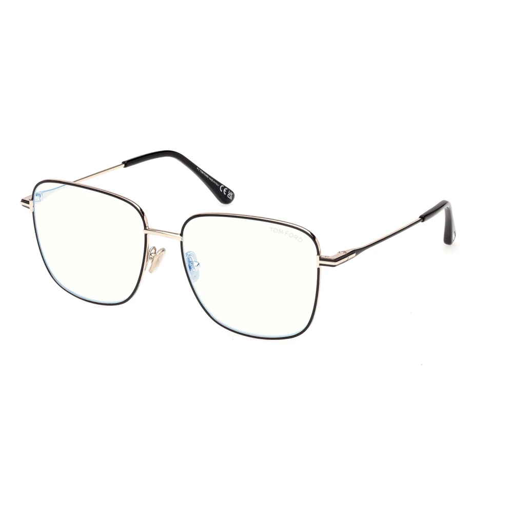Tom Ford Unisex Black Glasses, 56 Mm, Optical Frame