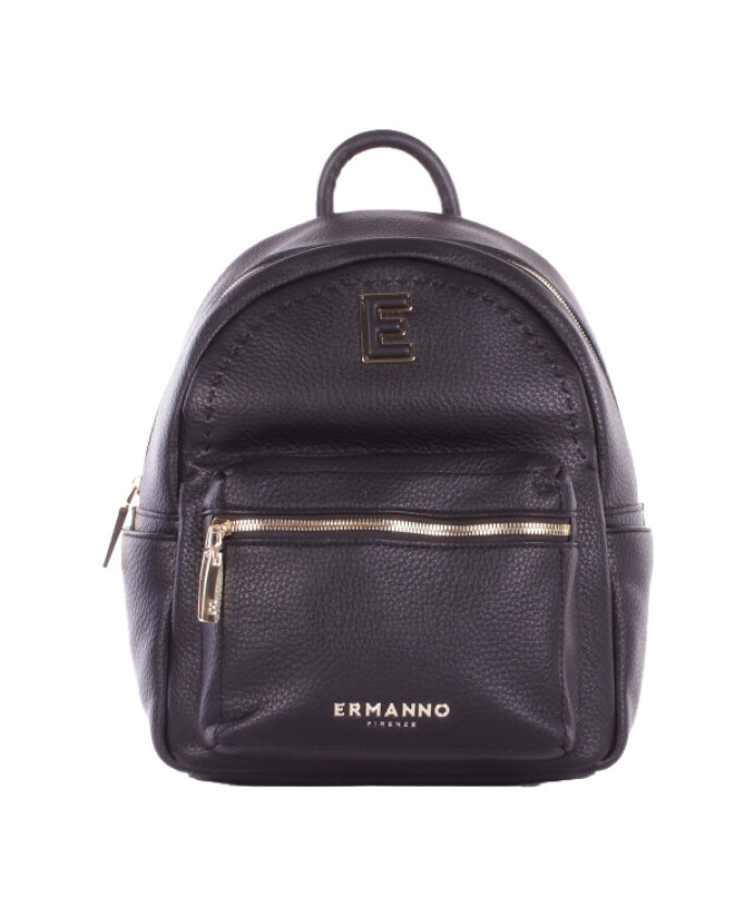 black-backpack-with-front-logo