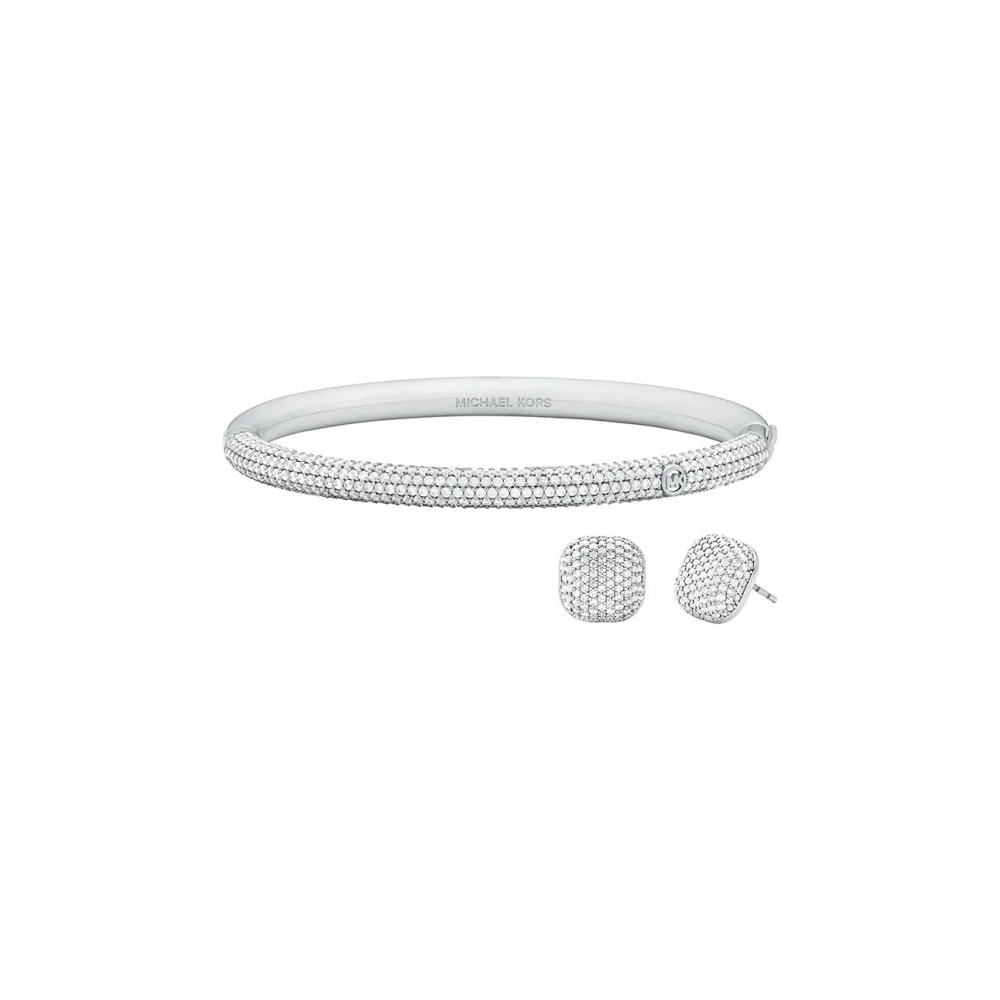 Michael Kors Schmuck-Set Kors Brilliance, Silber Metall für Damen MKJ8618SET, Christ - Image 2