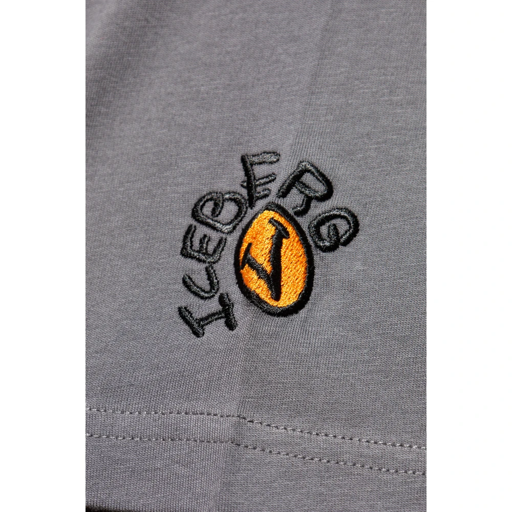 Iceberg T-shirt met print Gray Heren