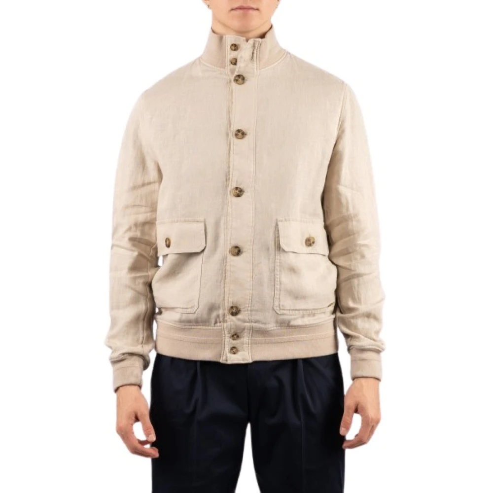 Brooksfield Hombre Beige Chaquetas, Talla: Xl