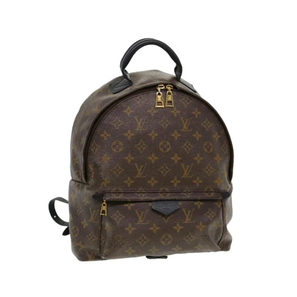 Louis Vuitton Vintage Pre-owned Canvas backpacks Brown Dames