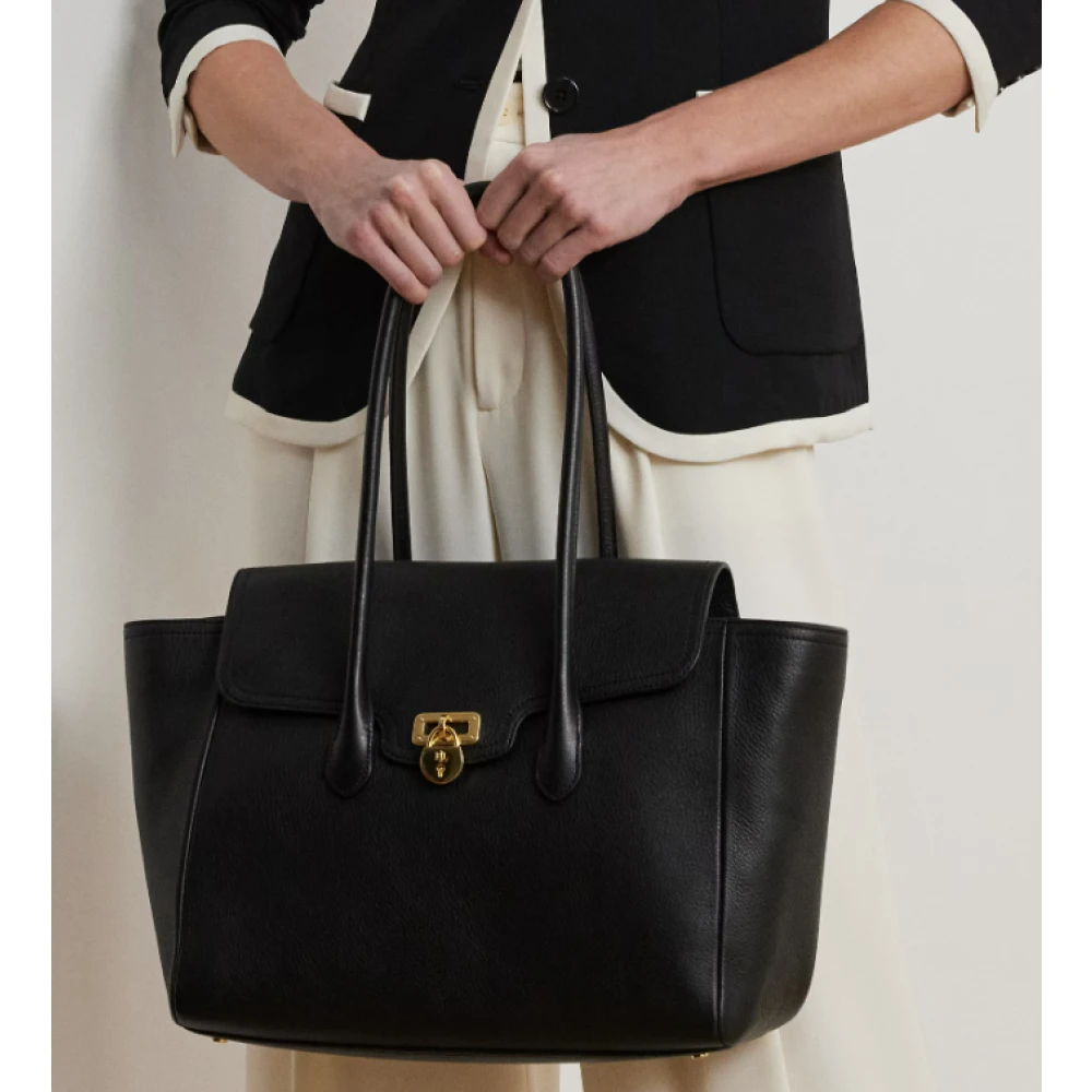 Ralph Lauren Tassen.. Zwart Black Dames