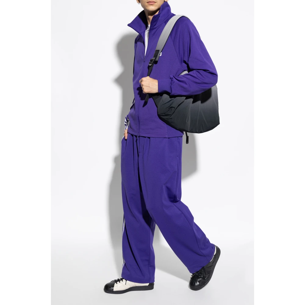 Y-3 Sweatshirt met kraag Purple Heren