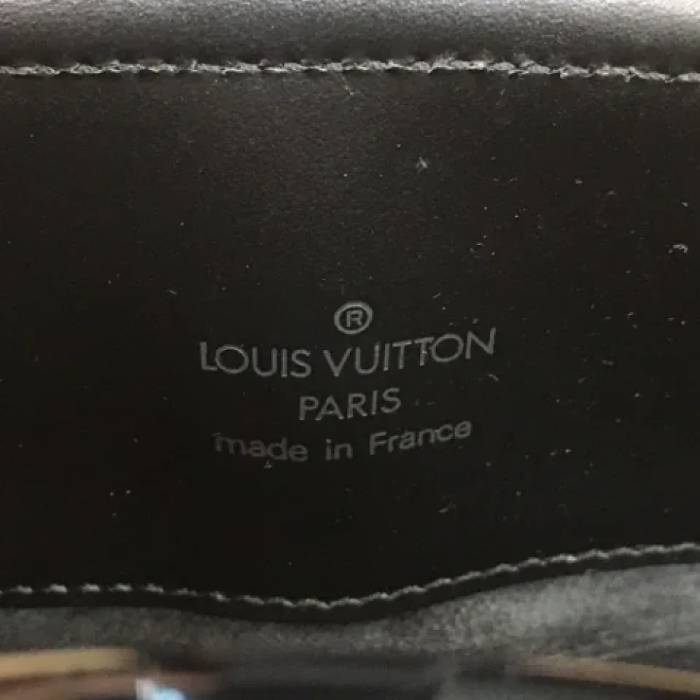 Louis Vuitton Vintage Pre-owned Leather louis-vuitton-bags Black Dames