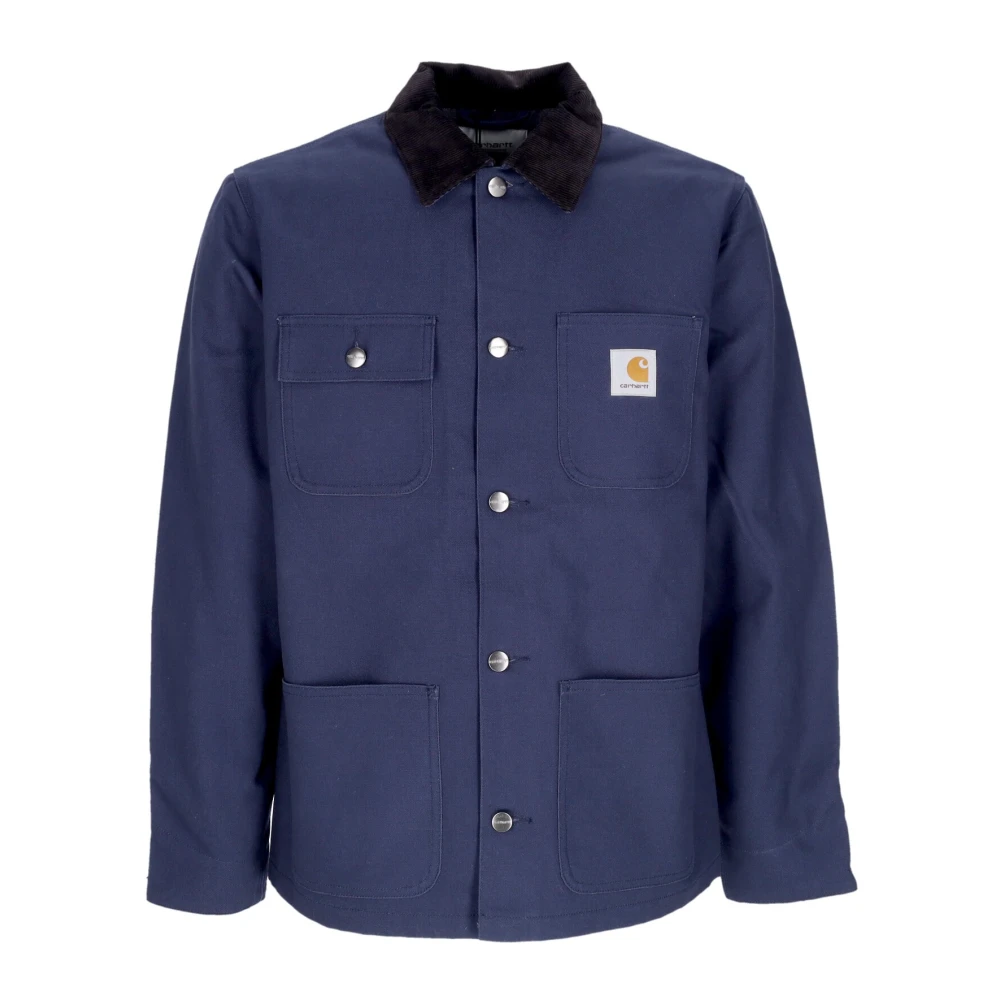 Carhartt WIP Michigan Coat Streetwear Jas Blauw Zwart Blue Heren
