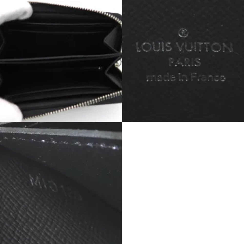 Louis Vuitton Vintage Pre-owned Canvas wallets Gray Heren