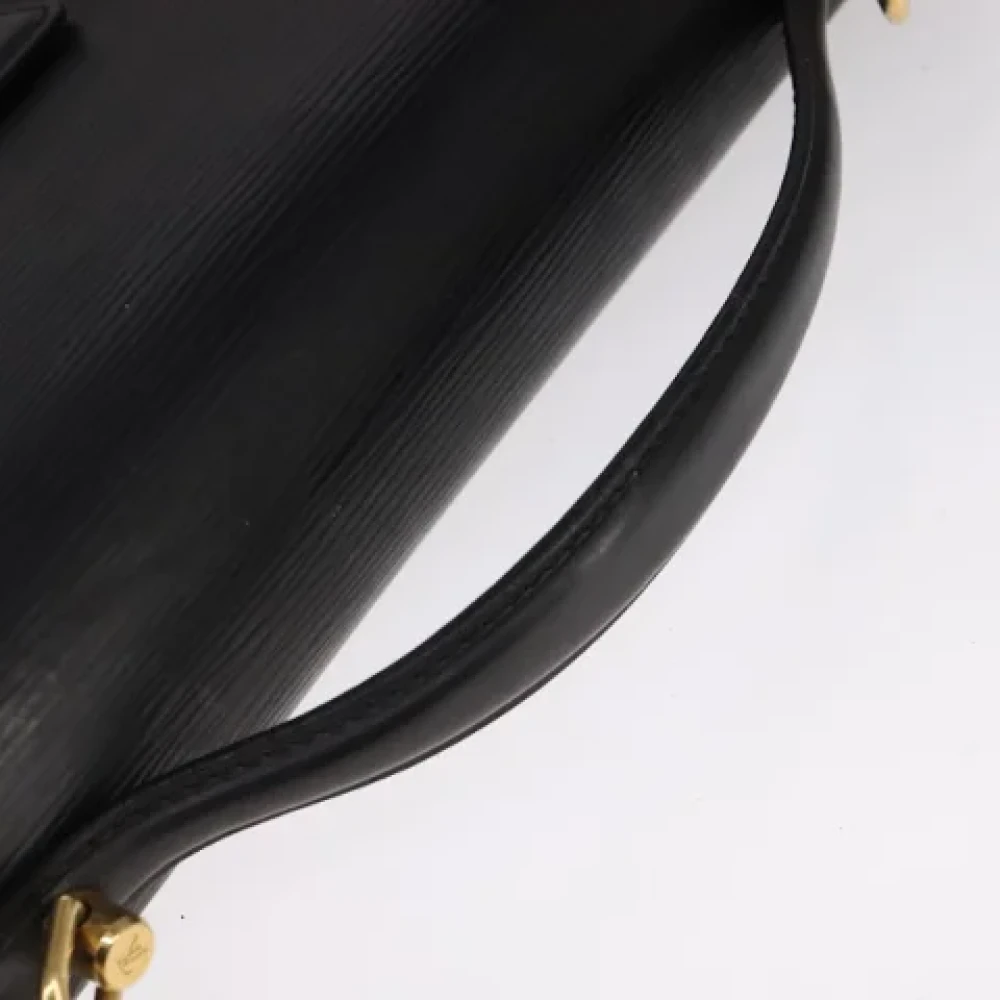 Louis Vuitton Vintage Pre-owned Leather handbags Black Dames