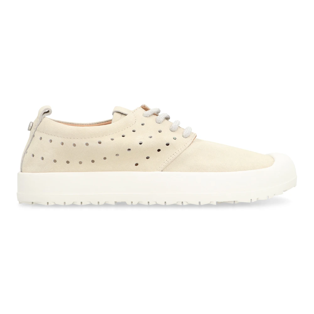 Volta Suede Sneakers met Rubberen Neus unisex Schoenen Beige