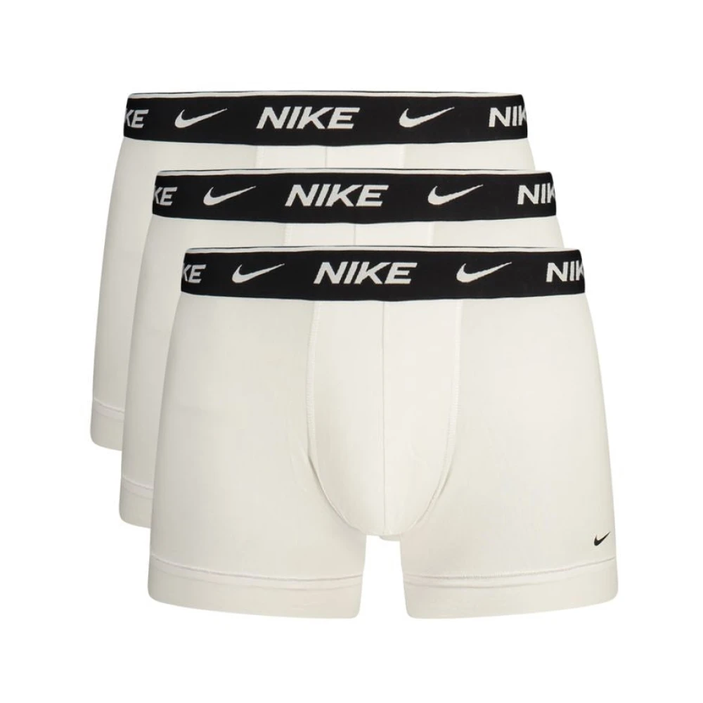 Nike White Socks, Male, Xl, Dri-Fit Essential Cotton Stretch Boxer Briefs