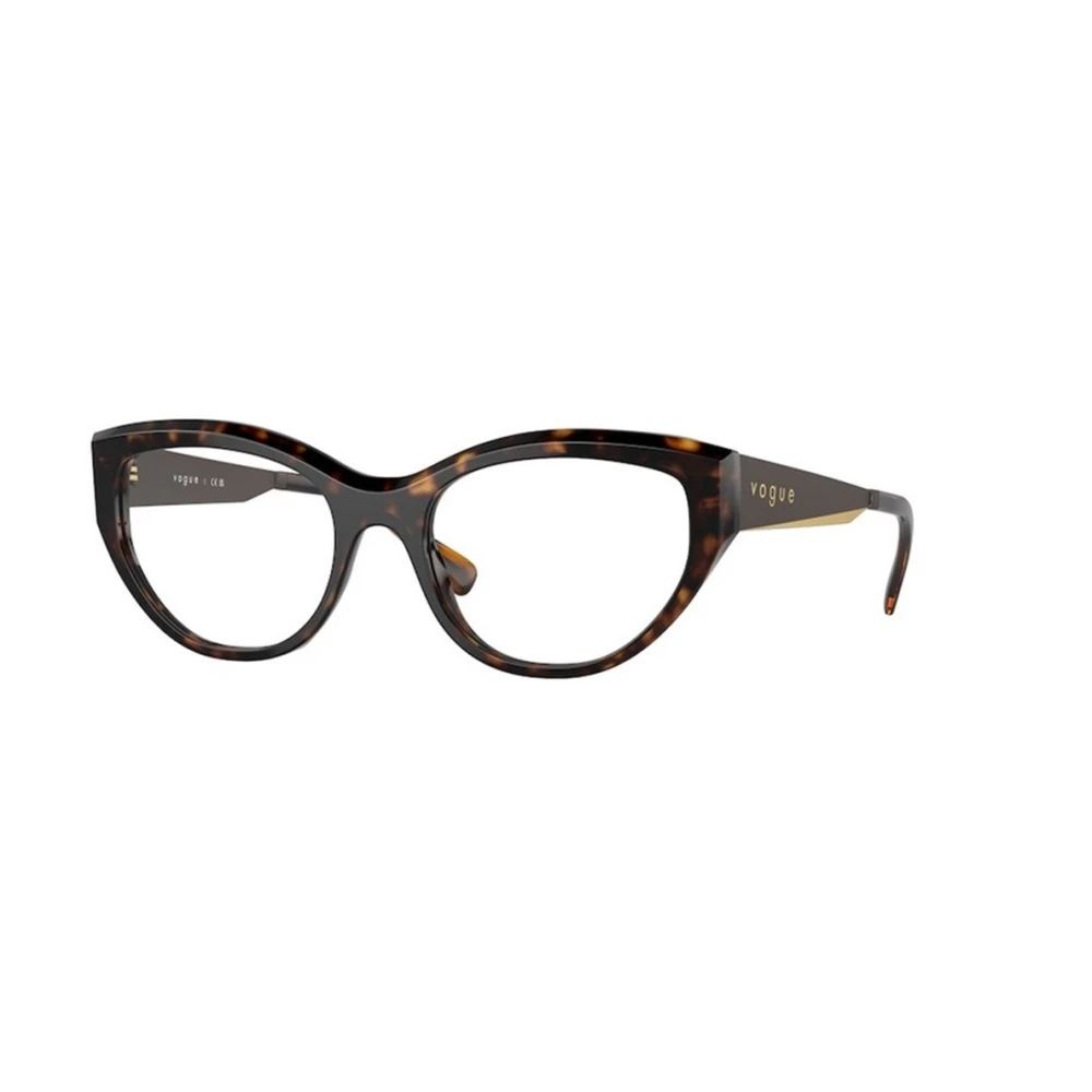 Vogue Women's Brown Authentic Glasses With Top-Notch Service - Glasses - 53 Mm - Accessories