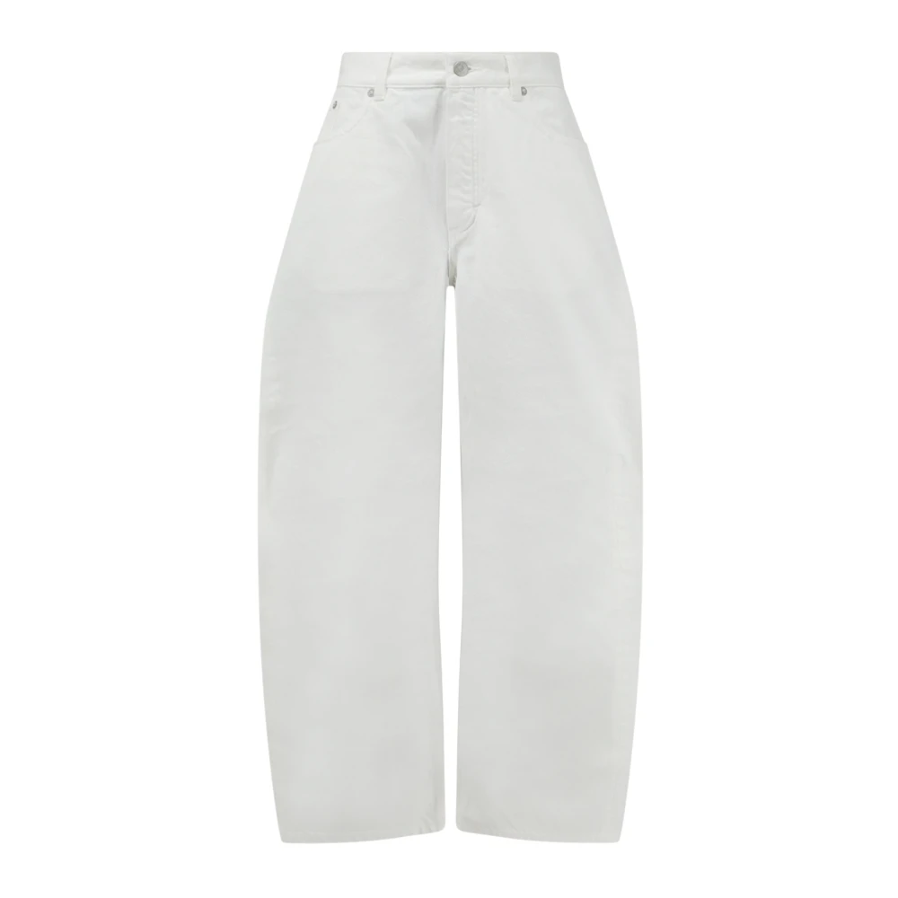 Alaïa Donna Bianco Jeans, W26, New,