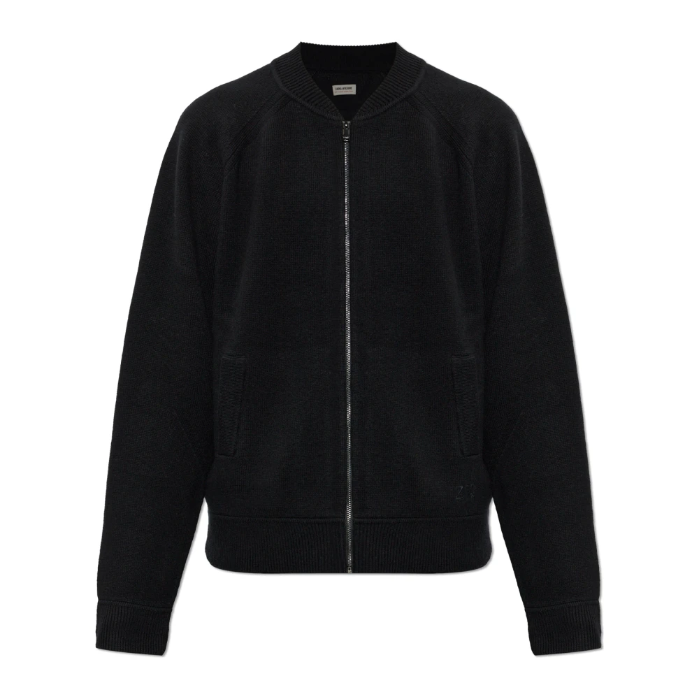 Zadig & Voltaire Uomo Nero Cardigan Gweno - Immagine 2