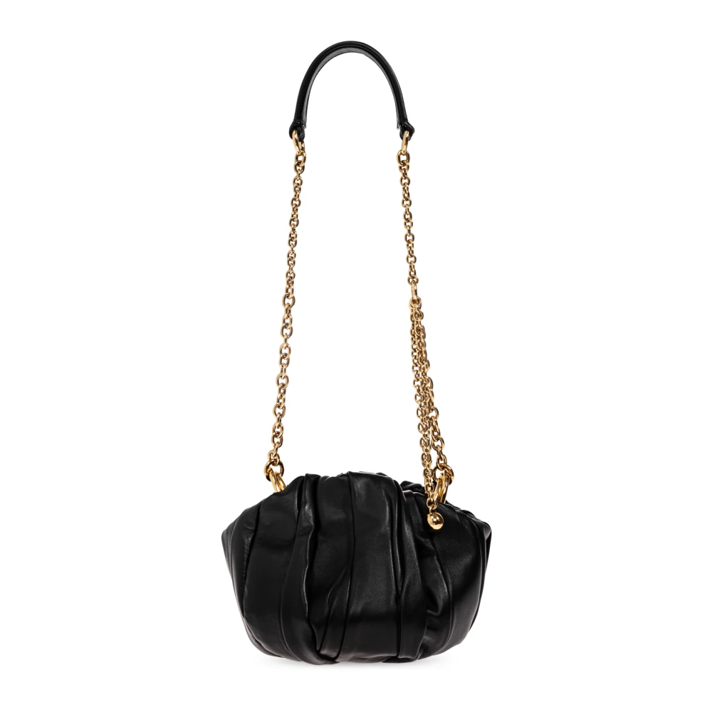 Chloé , Shoulder Bags, Female, Black, One Size, Plissé Shoulder Bag