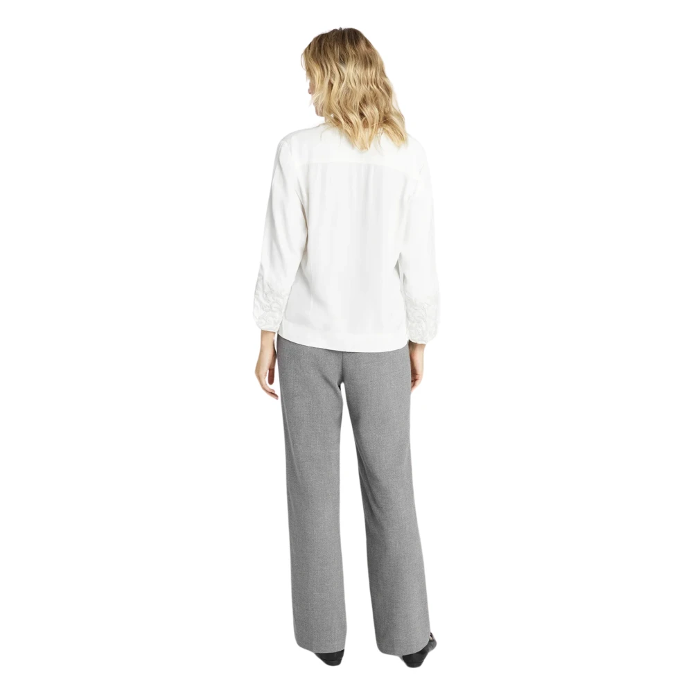 Gustav Off White Naja Blouse White Dames
