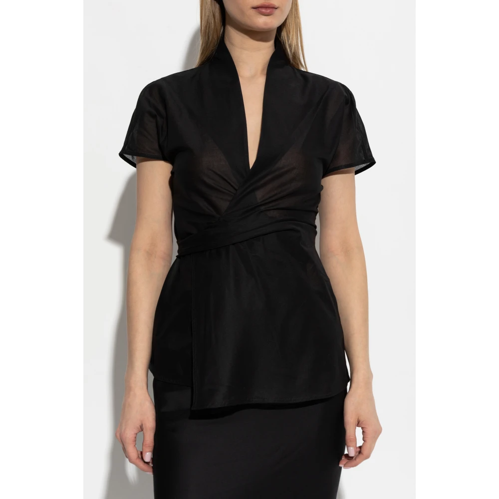 Rick Owens Laura Top Black Dames