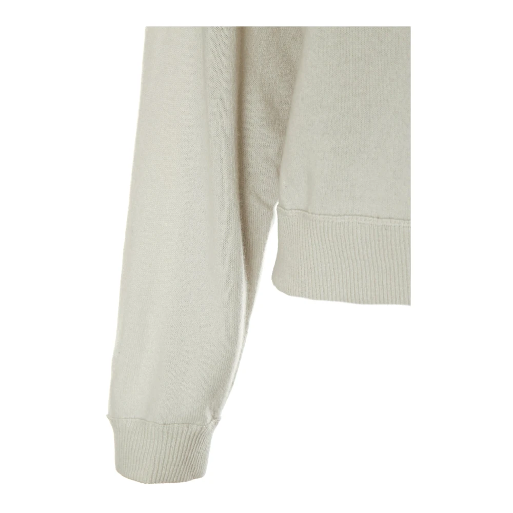 drykorn Eugena Gebreide Trui met Off-Shoulder Beige Dames