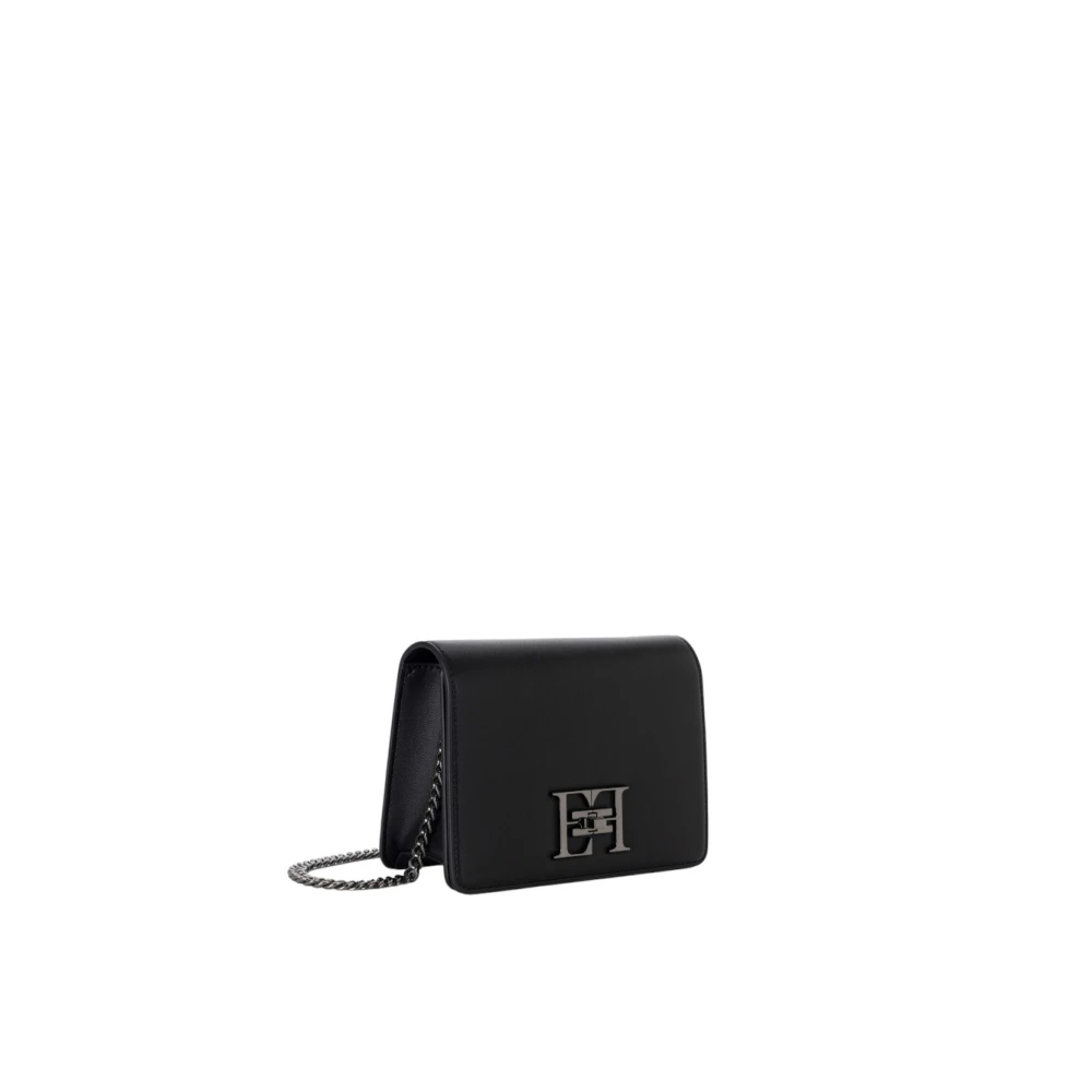 Elisabetta Franchi Stijlvolle Handtas voor Trendy Vrouwen Black Dames