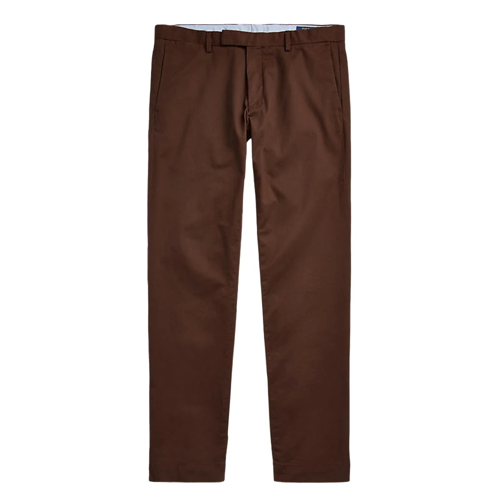 Polo Ralph Lauren Brown Chinos, Male, W33 L34, Stylish Trousers
