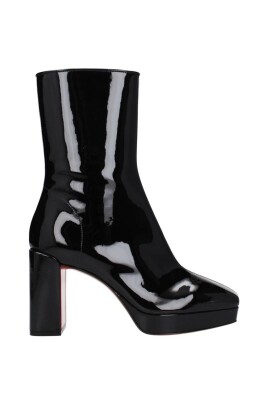 bottines-noires-en-cuir-verni-avec-fermeture-eclair