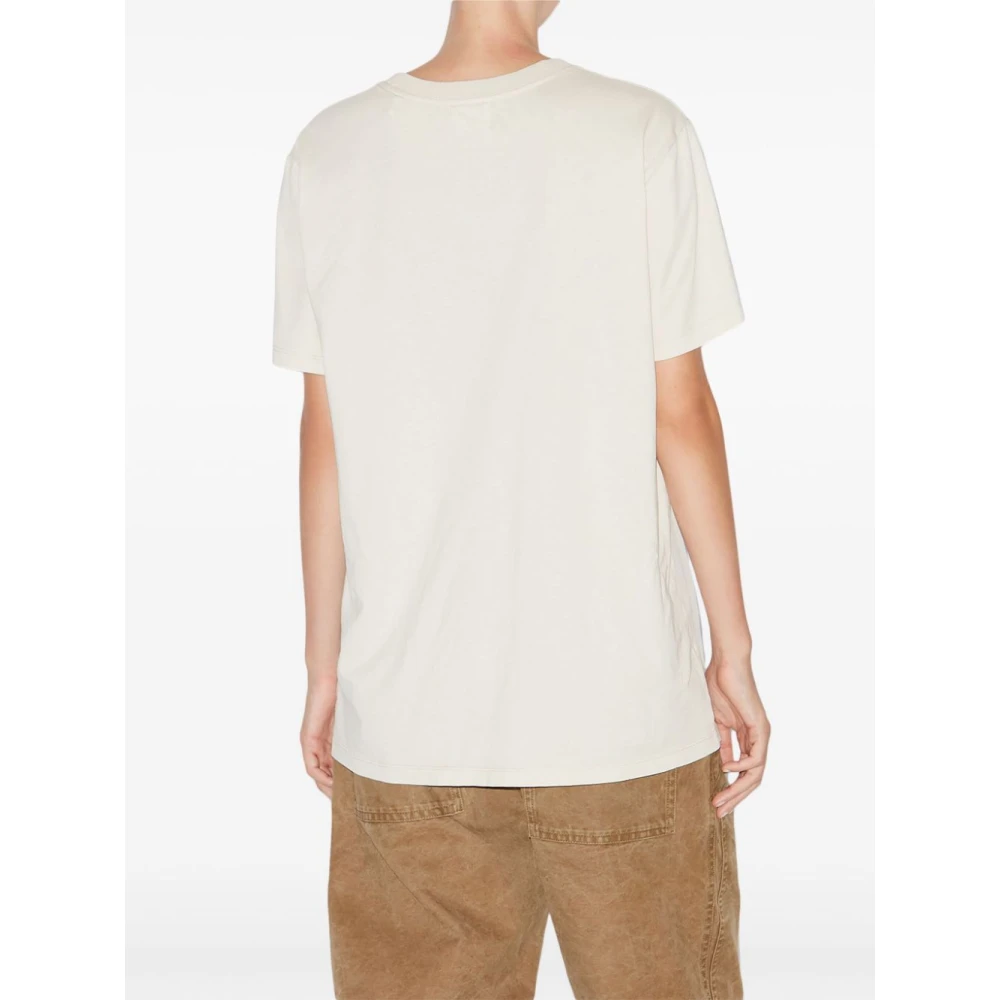 Isabel Marant Étoile Beige T-shirt voor vrouwen Beige Dames