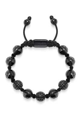 womenand-39-s-beaded-bracelet-with-black-ceramic-and-black-cz-beads