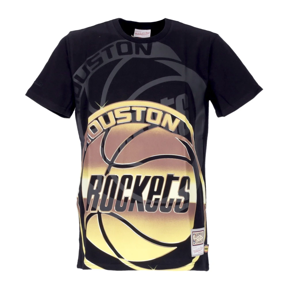 Mitchell & Ness Houston Rockets NBA Tee Hardwood Classics Multicolor Heren
