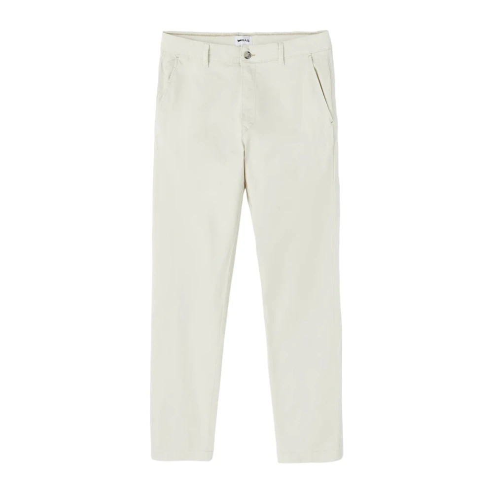 GAS Stijlvolle Herenjeans Beige Heren